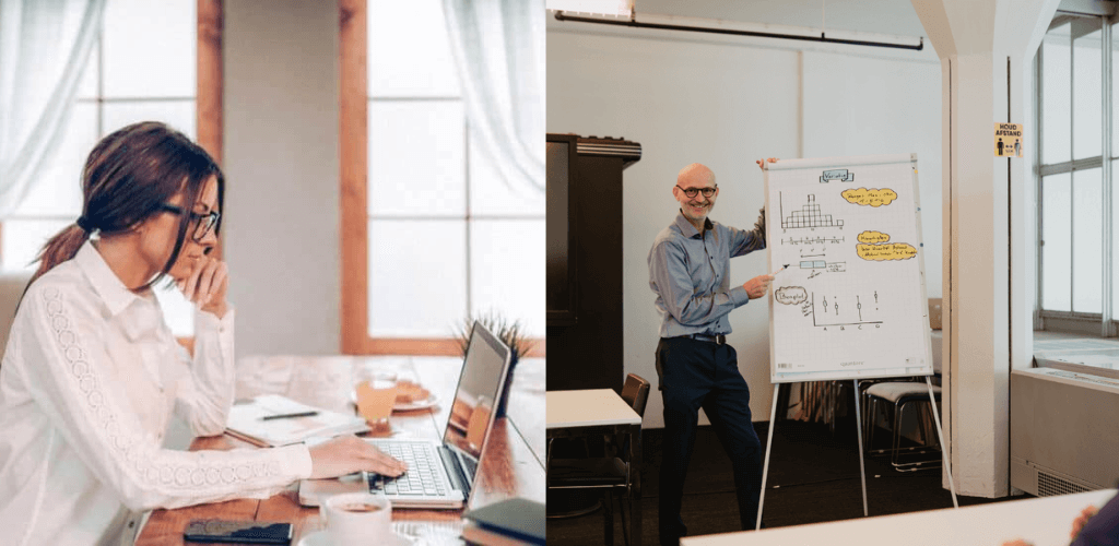 Blended learning, Luton and online